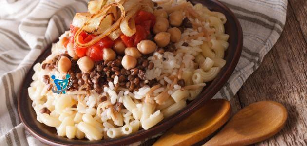 اعمل اكل ايه النهاردة بدون لحوم 3 كشري